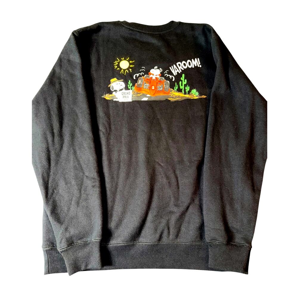 Formula 1 Las Vegas Grand Prix X Peanuts Crew Neck Sweatshirt, Men's Medoim - Picture 5 of 9